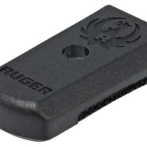 Ruger 90622 Floorplate  Compatible With Ruger LCP II 6-Round Magazine, Flush Fit, Black Polymer