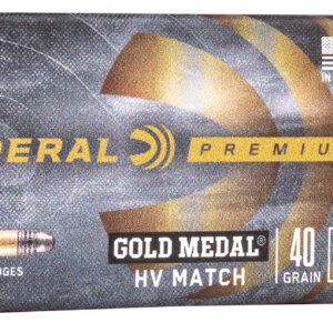 Federal 719 Gold Medal  22LR 40gr Lead Round Nose 50 Per Box/100 Case