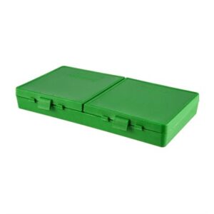 FLIP TOP PISTOL AMMO BOX 40 S&W-45ACP 200  ROUND GREEN