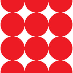 Pro-Shot P432M SplatterShot Repair Pasters Red 1" Self-Adhesive 432 Pasters