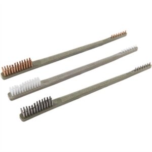 NYLON, BRONZE & STAINLESS BRUSH KIT 3/PACK