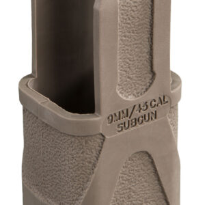 Magpul MAG003-FDE Original Magpul  Made of Rubber w/ Flat Dark Earth Finish for 9mm Subgun Mags/ 3 Per Pack