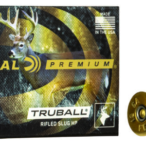 Federal PB127RS Premium Vital-Shok TruBall 12Gauge 2.75" 1oz RifledSlug Shot 5 Per Box/50 Case