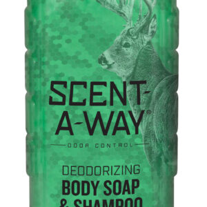 Scent-A-Way 07755 Max Green Soap Odor Eliminator Odorless Scent Vegetable Proteins 12 oz Liquid