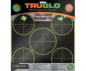 TRUGLO TRU-SEE 5 BULL TGT 12X12 6PK
