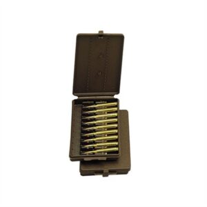 WALLET STYLE AMMO BOX 17 REM-7.62X39 9 ROUND BROWN