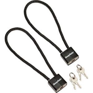 HORN SNAPSAFE LOCK BOX CABLE W/PADLOCK 2PK