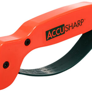 AccuSharp 014C Sharpener  Hand Held Tungsten Carbide Sharpener Orange