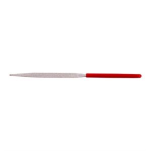 EZE-LAP DIAMOND NEEDLE FILE FLAT WARD, FINE SINGLE STEEL