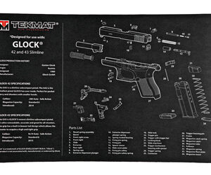 TEKMAT PISTOL MAT FOR GLK 42/43 BLK
