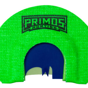 Primos PS1266 The Blair  Diaphragm Call Turkey Hen Sounds Attracts Turkey Green Plastic