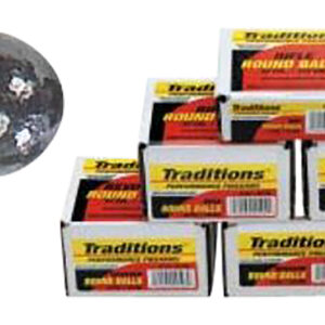 Traditions A1241 Rifle Round Balls  50Cal Lead Ball 177gr 20/Box
