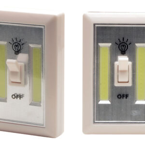 Cyclops CYCCOB2PK Light Switch  200 Lumens LED Ivory Plastic 2 pk