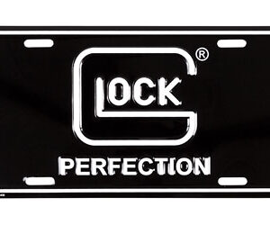 GLOCK OEM PERF LICENSE PLATE BLK/WHT