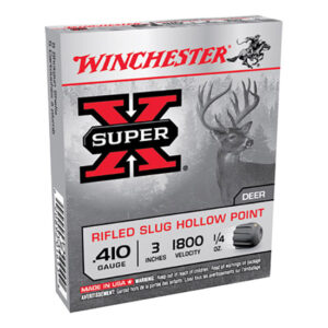 WIN SUPER-X RIFLED SLUG 410GA 3 1/4OZ 5/50