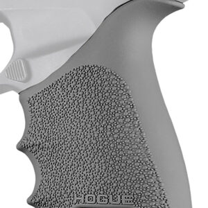 Hogue 17612 Grip Sleeve Handall Beavertail Slate Gray Rubber Fits Sig Sauer P320 Compact