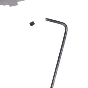 Q LLC ACCHBGBSCREWSET Honey Badger Gas Block/Screw Set Black Oxide Stainless Steel