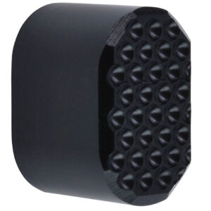 Phase 5 Weapon Systems PMRBLKDIMPLED Dimpled Mag Release  6061-T6 Aluminum Black Anodized