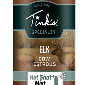 Tinks W5330 Hot Shot Mist Attractant Elk Cow in Estrous Scent 3 oz Aerosol