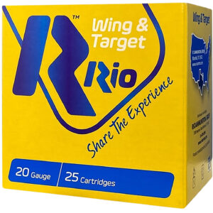 Rio Ammunition WT208 Wing & Target  20Gauge 2.75" 7/8oz 8Shot 25 Per Box/10 Case