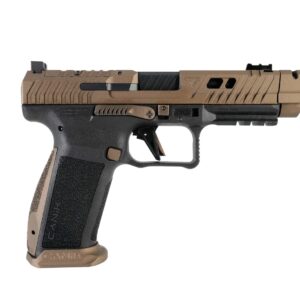 Canik TTI Combat 9MM 4.6" Compensated 18RD TTI Bronze/Black HG7854-N