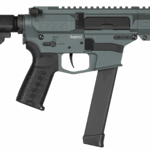 CMMG PISTOL, BANSHEE, MKGS, 9MM, 5", CHARCOAL GRN W/ADJ RIP BRACE