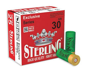 STERLING EXCLSV 12GA 2.75" #8 25/250