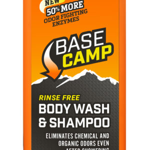 Dead Down Wind 1251 Base Camp Shampoo/Body Wash Odor Eliminator 8 oz Squeeze Bottle