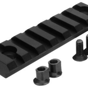TacFire MAR102 KeyMod Picatinny Rail 3 Inch 7 Slots  Black