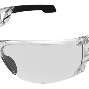 Mechanix Wear VNS10AABU Type-N  OSFA Clear Lens Anti-Scratch Black Frame