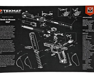 TEKMAT PISTOL MAT S&W M&P BLK