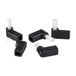 BREECHTOOL SPARE BRUSH HEADS, BLACK, 5 PACK