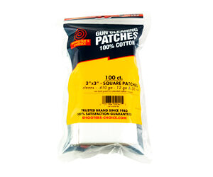 SHOOTERS CHOICE 100PK 3" PATCH
