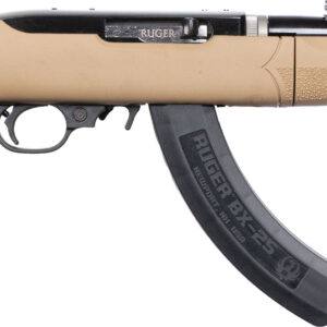 RUG 10/22-TD 22LR TAN 25RD DE