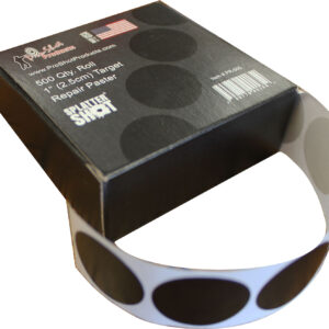 Pro-Shot PR500 SplatterShot Repair Pasters Black 1" Self-Adhesive 500 Per Roll