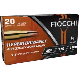 HYPERFORMANCE 308 WIN 150GR SST POLYMER TIPPED BT 20/BOX