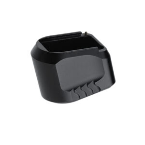 Tyrant CNC TDMPMAGEXFSBLK  Magazine Extension 9mm/40 S&W Fits S&W M&P Full-Size Black Aerospace Grade Aluminum