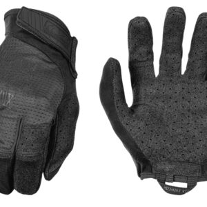 Mechanix Wear MSV55009 Specialty Vent Covert Black Suede Medium Velcro Closure