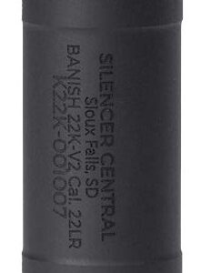Banish Suppressor 22K-V2 17-22LR Black Titanium