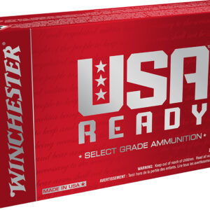 Winchester Ammo RED65140 USA Ready  6.5Creedmoor 140gr Open Tip 20 Per Box/10 Case