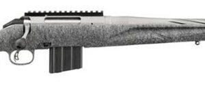 Ruger American Rifle Gen II 22 ARC 20" Threaded w/Muzzle Brake 10RD Gray Splatter/Gun Metal Gray 46918