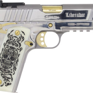 GIRSAN MC1911 LIBERADORE 10MM - COMMANDER SS/GOLD ENGRAVED 8RD