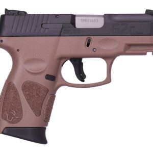 Taurus G2C 9MM 3.25" 12RD Coyote Brown/Black 1-G2C931-12B