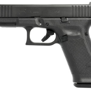 Glock G17517US G17 Gen5 9mm Luger  4.49" Glock Marksman Barrel 17+1, Black Frame & nDLC Slide, Rough Texture Modular Backstrap, Ambidextrous Slide Stop, Safe Action Trigger (US Made)
