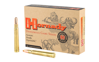 Hornady Dangerous Game Brass 375 H&H 300 Grain 20-Rounds DGX Bonded