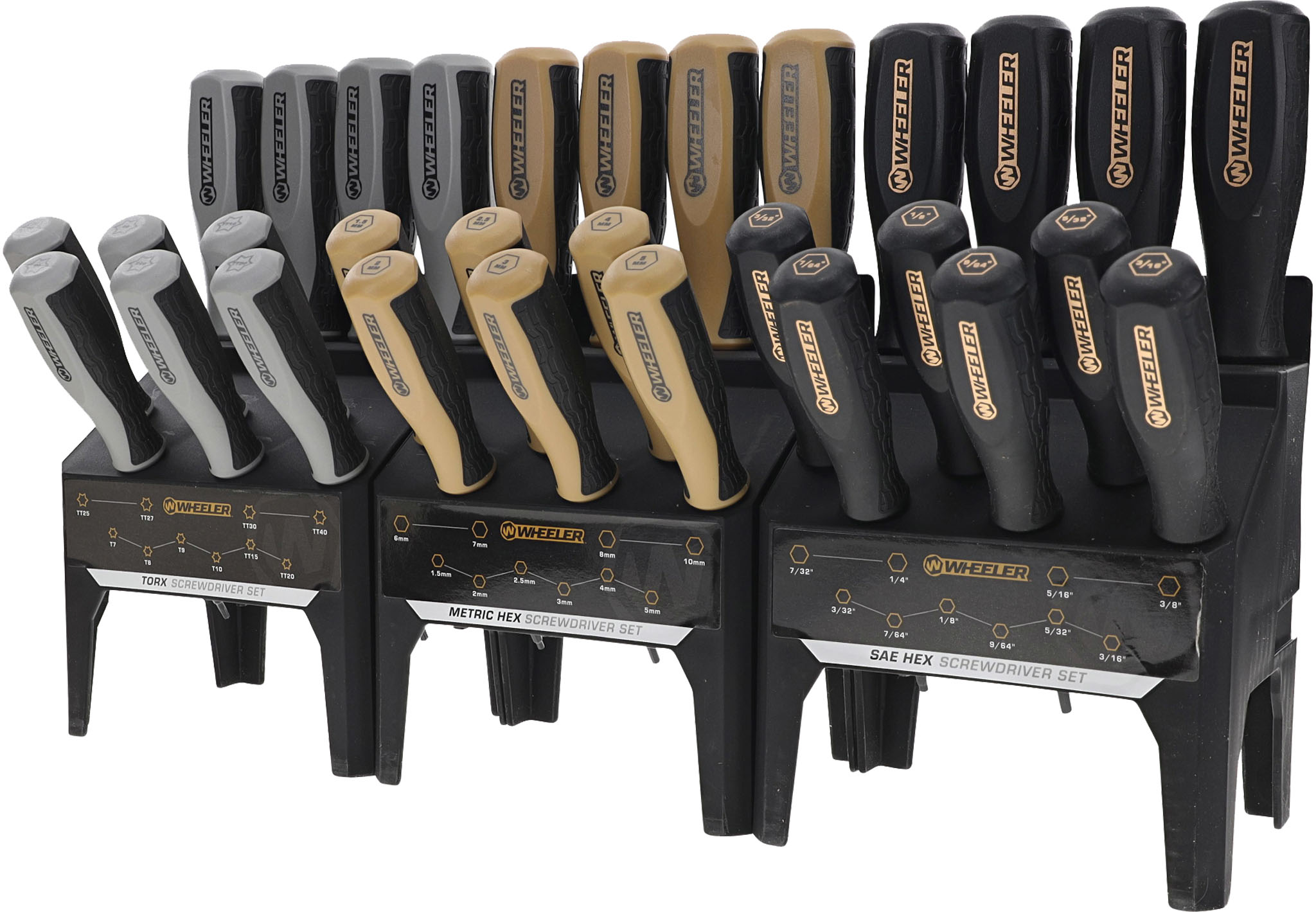 WH 30 PIECE HEX/TORX BENCHTOP SCREWDRIVER