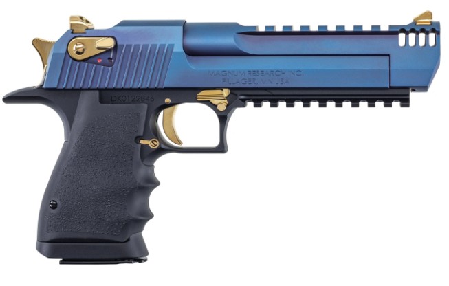 Magnum Research Desert Eagle L6 Blue Carbo PVD .44 Mag 6″ Barrel 8-Rounds