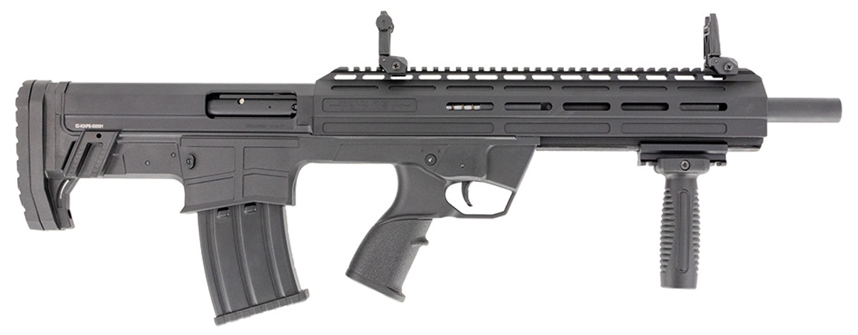 Tokarev Bullpump 12 Shotgun 12 ga 3″ Chamber 5rd Magazines 18.5″ Barrel Black