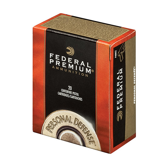 Federal Premium Personal Defense 32 H&R Magnum Ammo 85 Grain Jacketed Hollow Point Box of 20