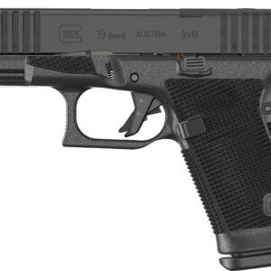 Glock 19 Gen6 9mm 4.02″ 15rd Black 3-Mags – P61950203 – The Gun